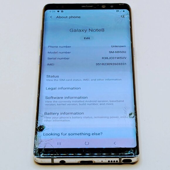 Samsung Galaxy Note8 64GB Gray (Unlocked) #24*** - Picture 7 of 8